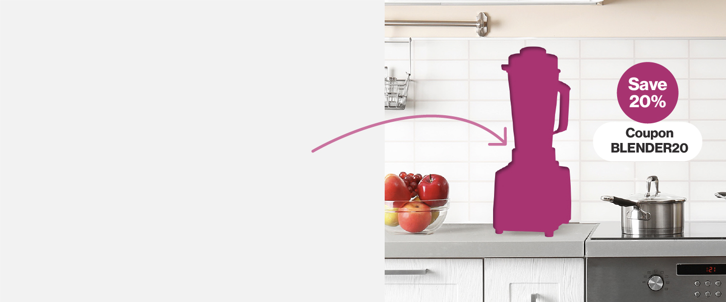Got a blender shaped hole in your kitchen?