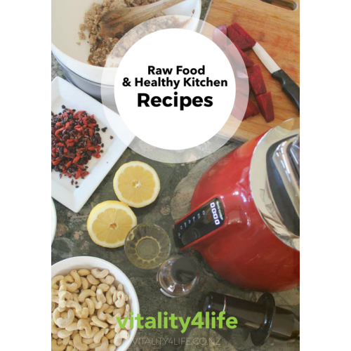 Raw Food & Healthy Kitchen Recipe E Book
