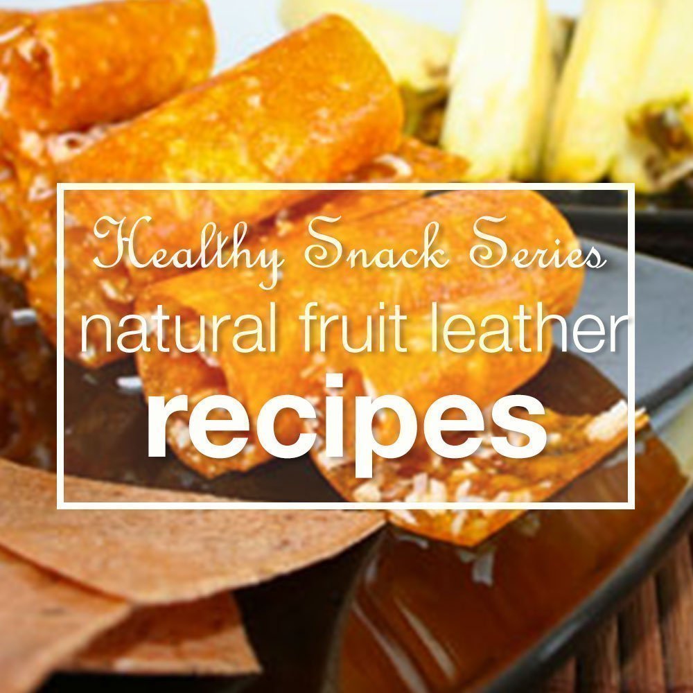 Healthy Snack Series: Natural Fruit Leather