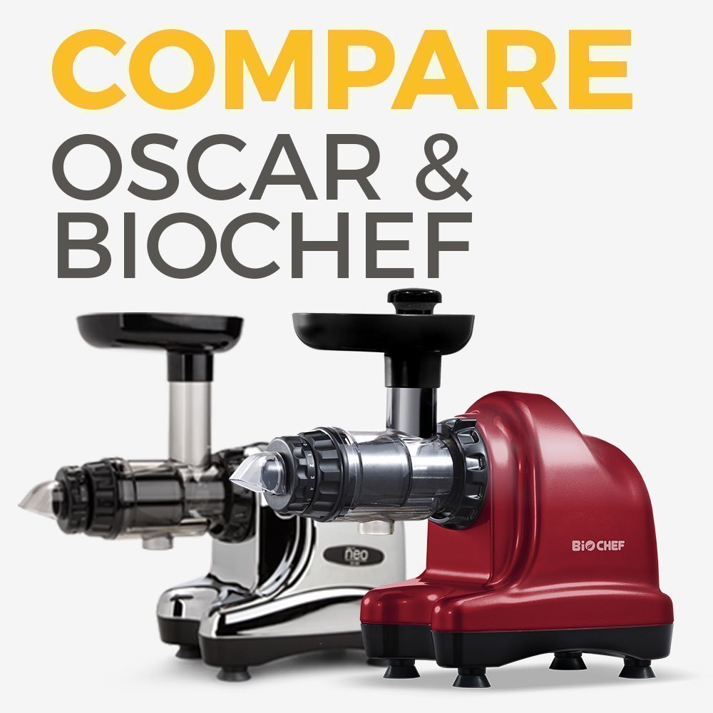 Compare: Oscar vs BioChef Horizontal Juicers