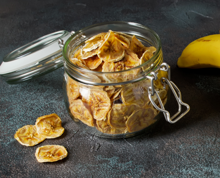 How to make banana chips with a food dehydrator
